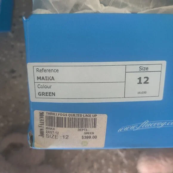 John fluevog Maika shoes size 12W 10M New - Picture 3 of 4